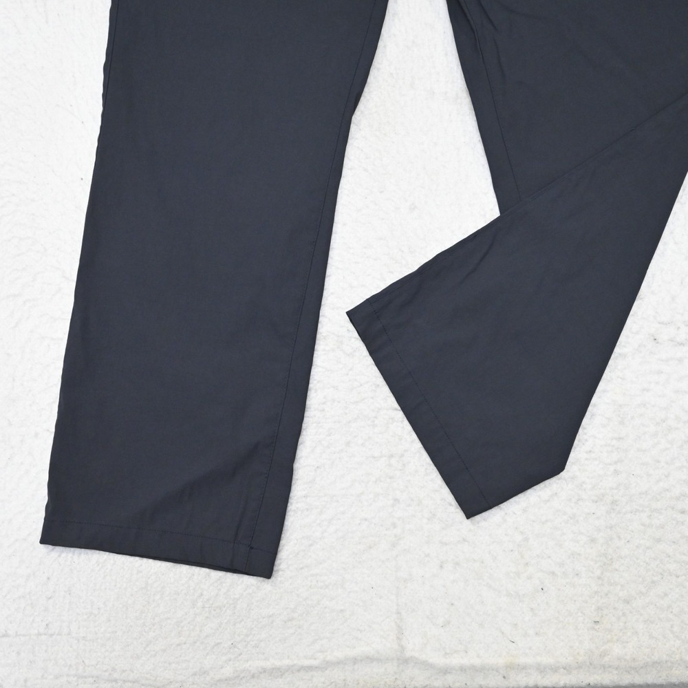 Eddie Bauer Hiking Pants Mens Size 38 x 30 Blue Nylon Stretch Flat Front - Picture 3 of 10